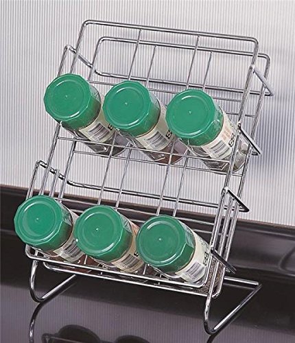 Organize and easy access to your spices Goods Spice Rack for Countertop or inside Cabinets
