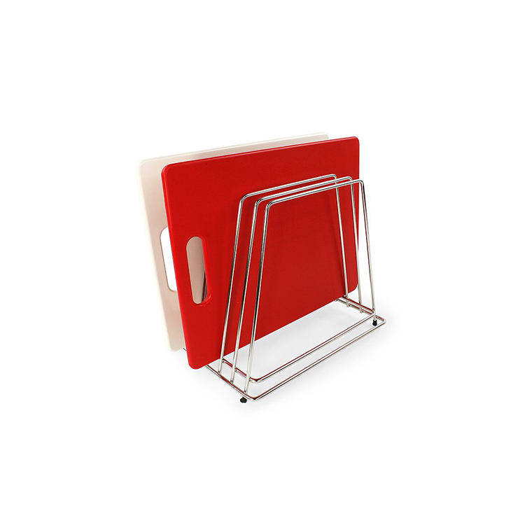 Kitchen Stainless Steel Commercial Cutting Board Rack No Rusting - Holds 6 Full Size Boards