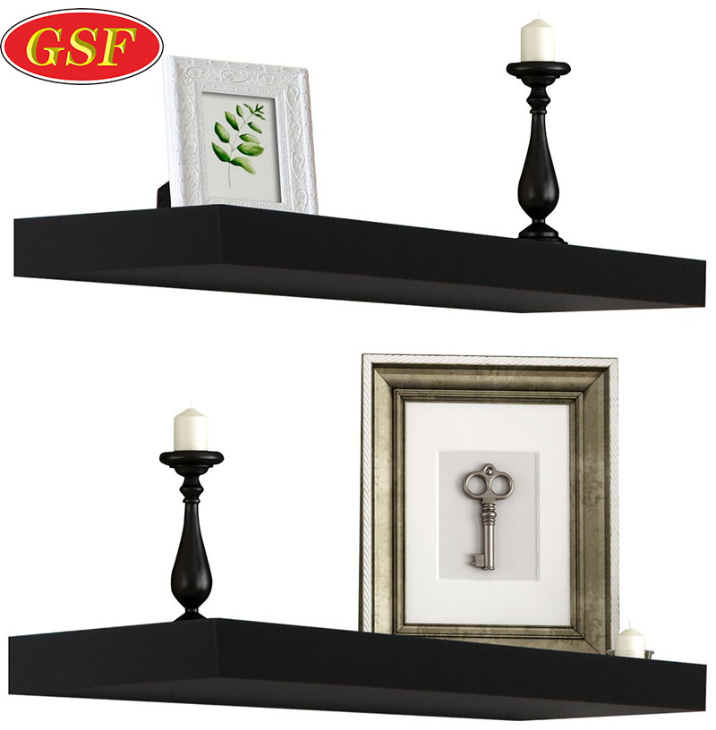 Hot Sale Rectangle Shaped Hanging Floating Wall Shelves for Decoration