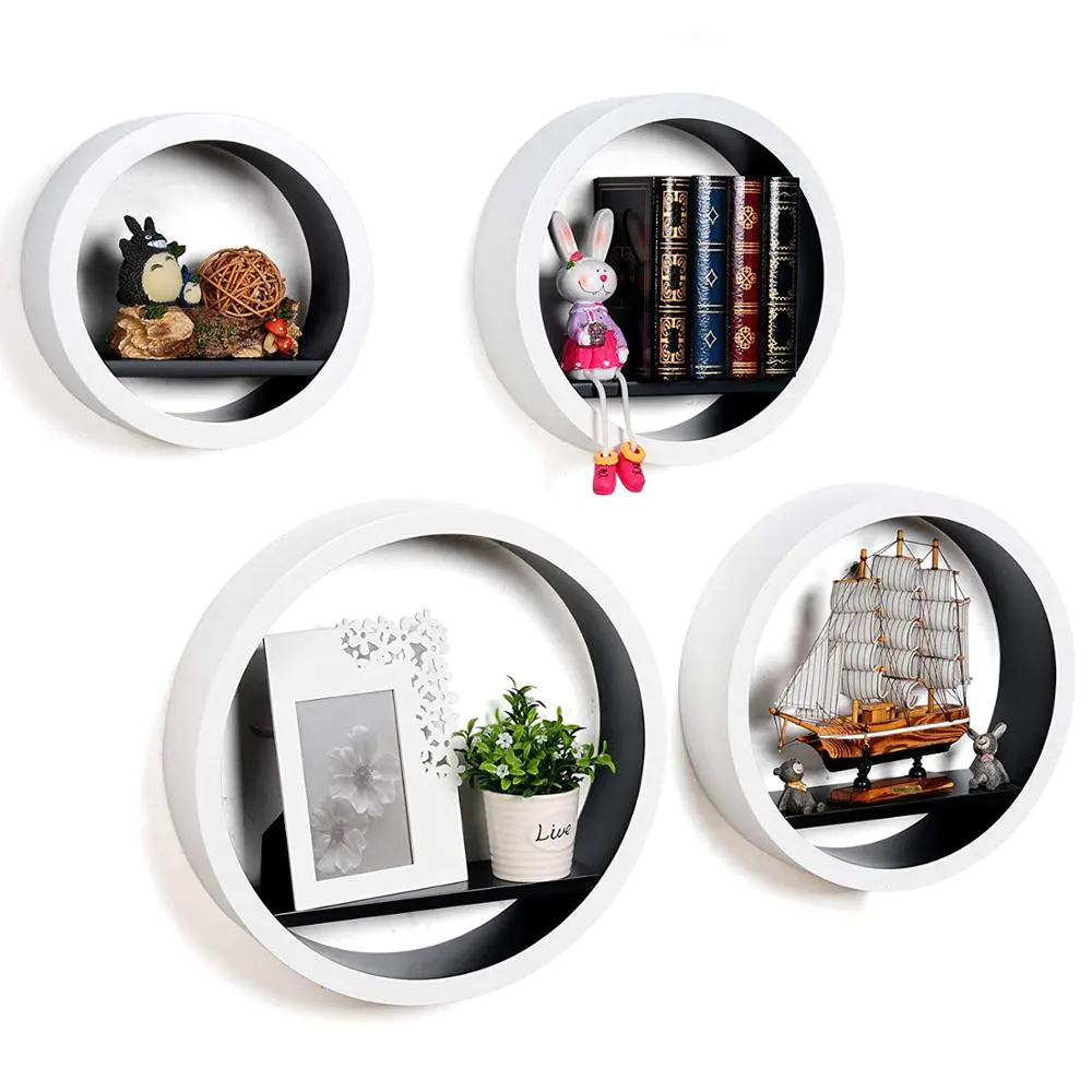 Daily Home Furniture Europe Market Round Cube Home Wall Shelf