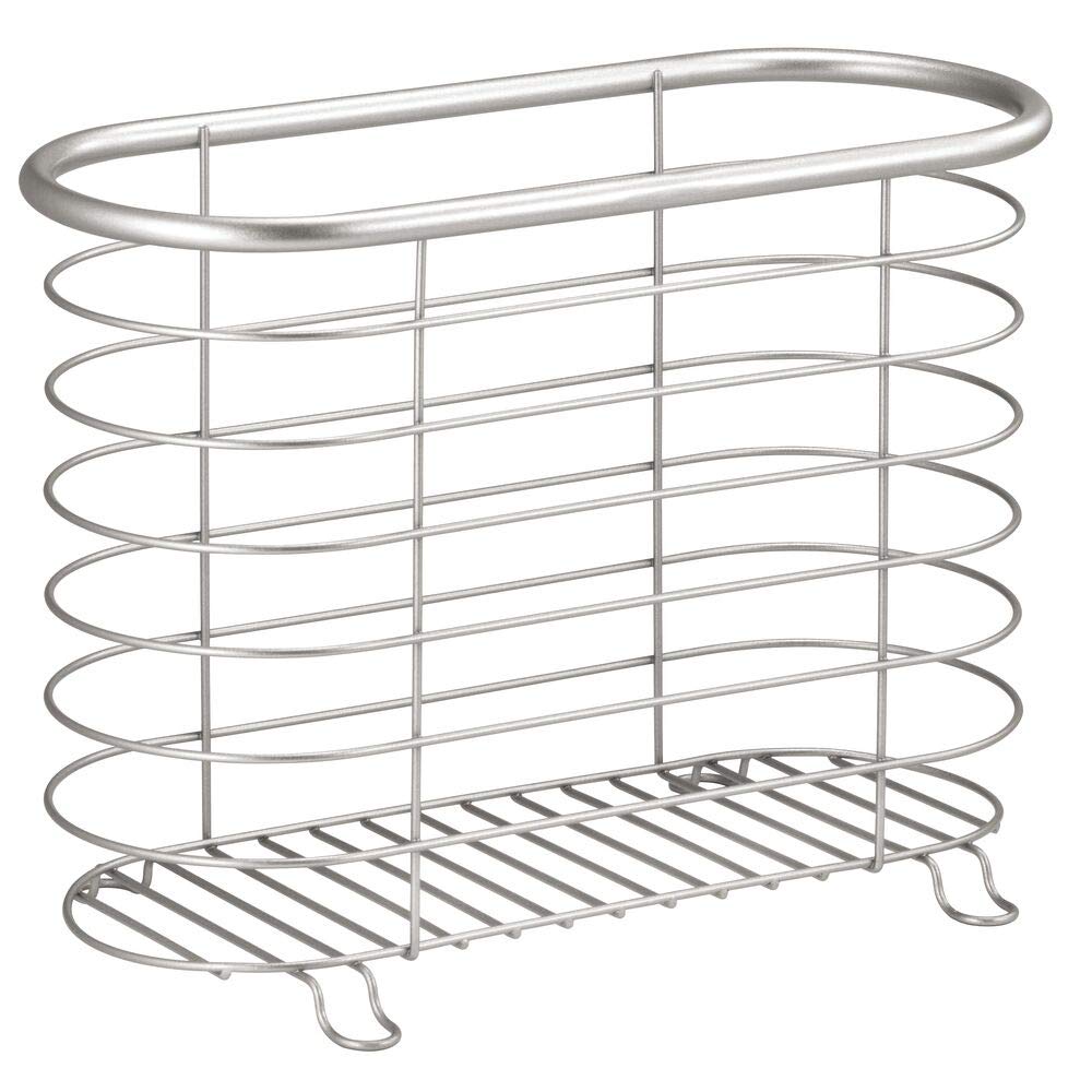 Desk Organizer Silver metal Wire bookshelf computer table with bookshelf