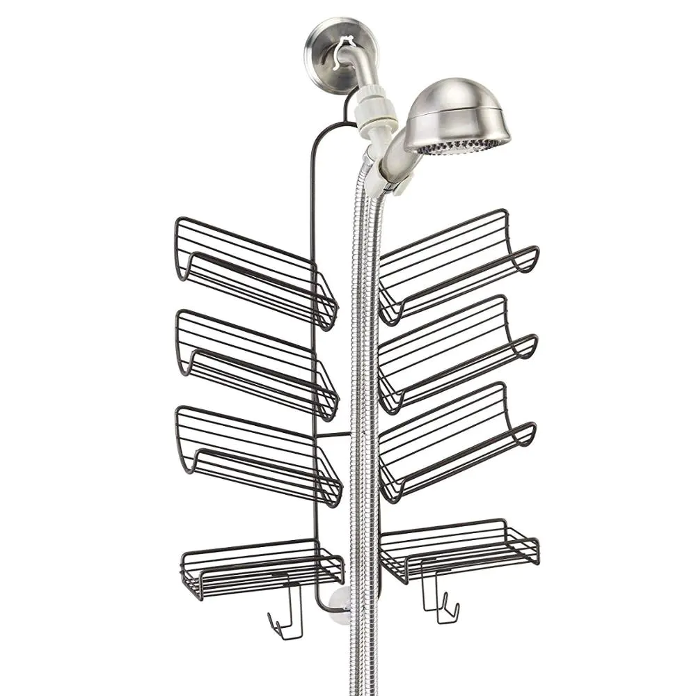 Best Metal Wire Bathroom Tub & Shower Caddy, Hanging Storage Organizer