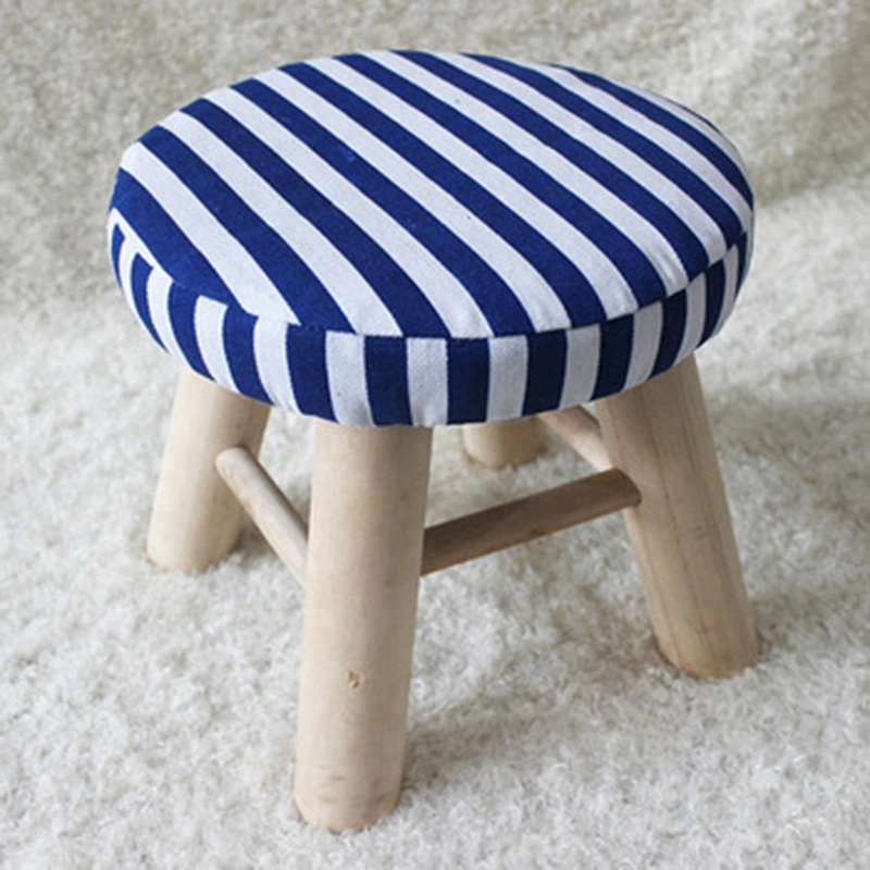 Wholesale high quality  Wooden Animal Stool fancy stool ottoman footrest kids stool