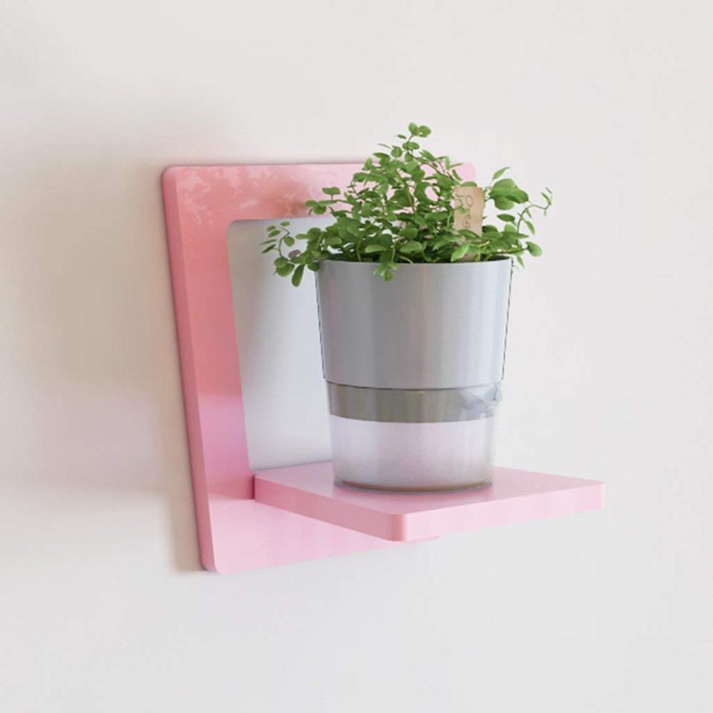 Custom Color Rectangle Wooden Flower Pot Decorative MDF Floating Shelves