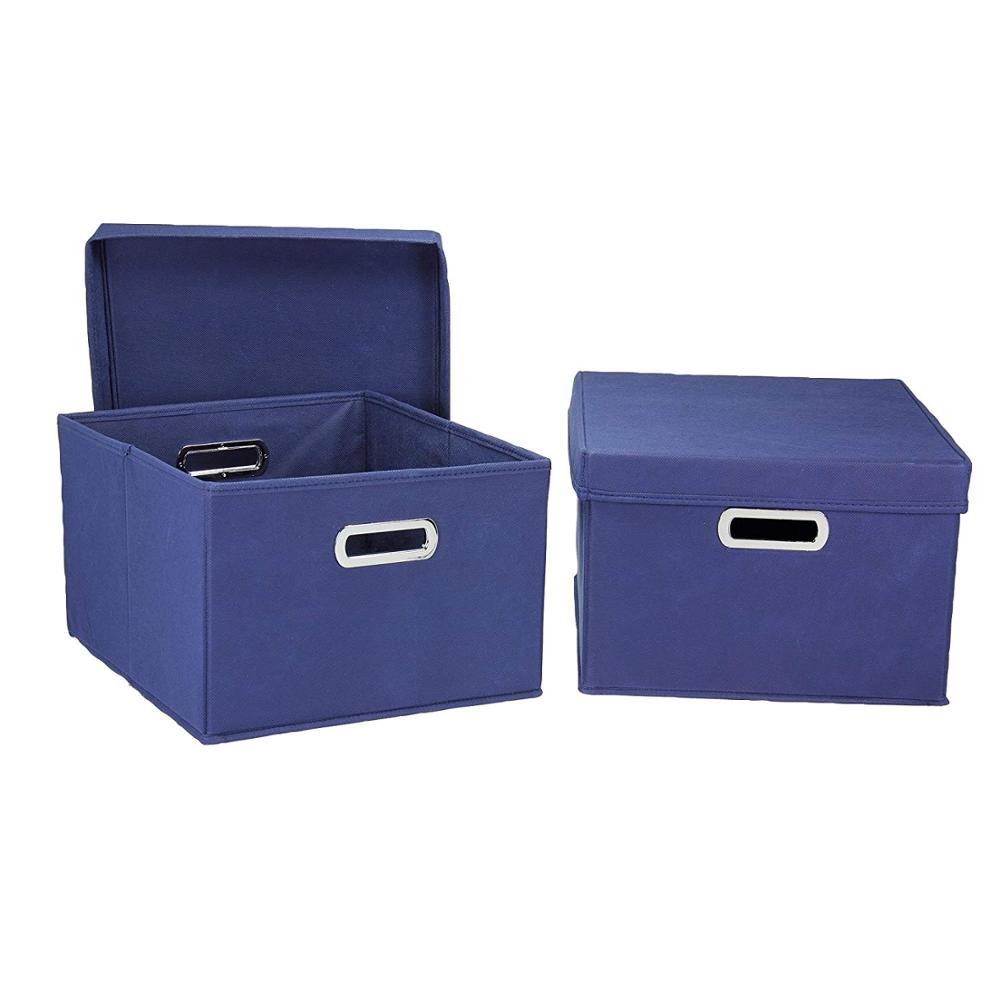 multifunctional family cardboard storage box closet organiser cardboard storage box with lid