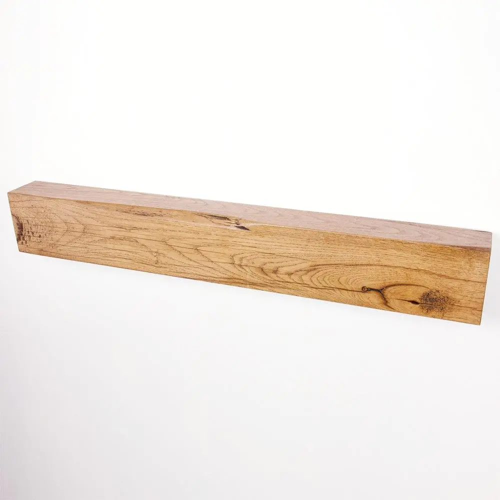 Discount 4x6 Solid Oak Rustic Mantel Shelf, English Oak, 120cm mounted floating shelves
