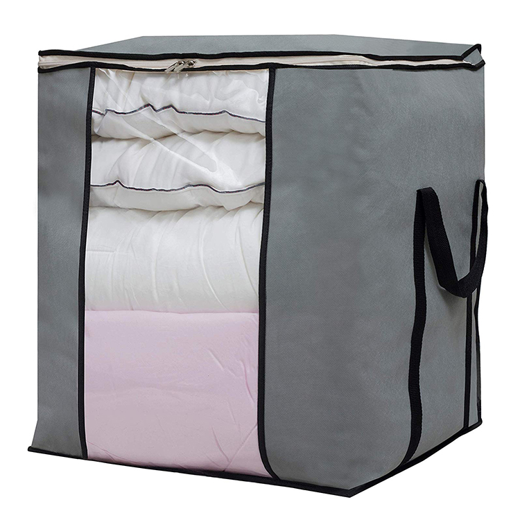 Sleeping Lamb Large Foldable Storage Bag Organizer Moisture Proof Clothes Storage Container Organizer for Blanket
