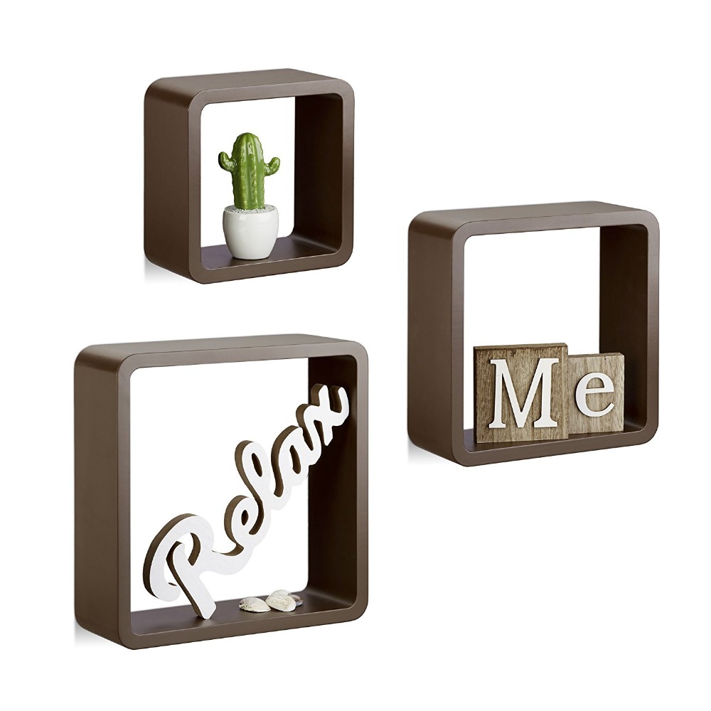Wholesale Sales Living Room Wall Frame Three-Piece Square Wooden Wall Frame