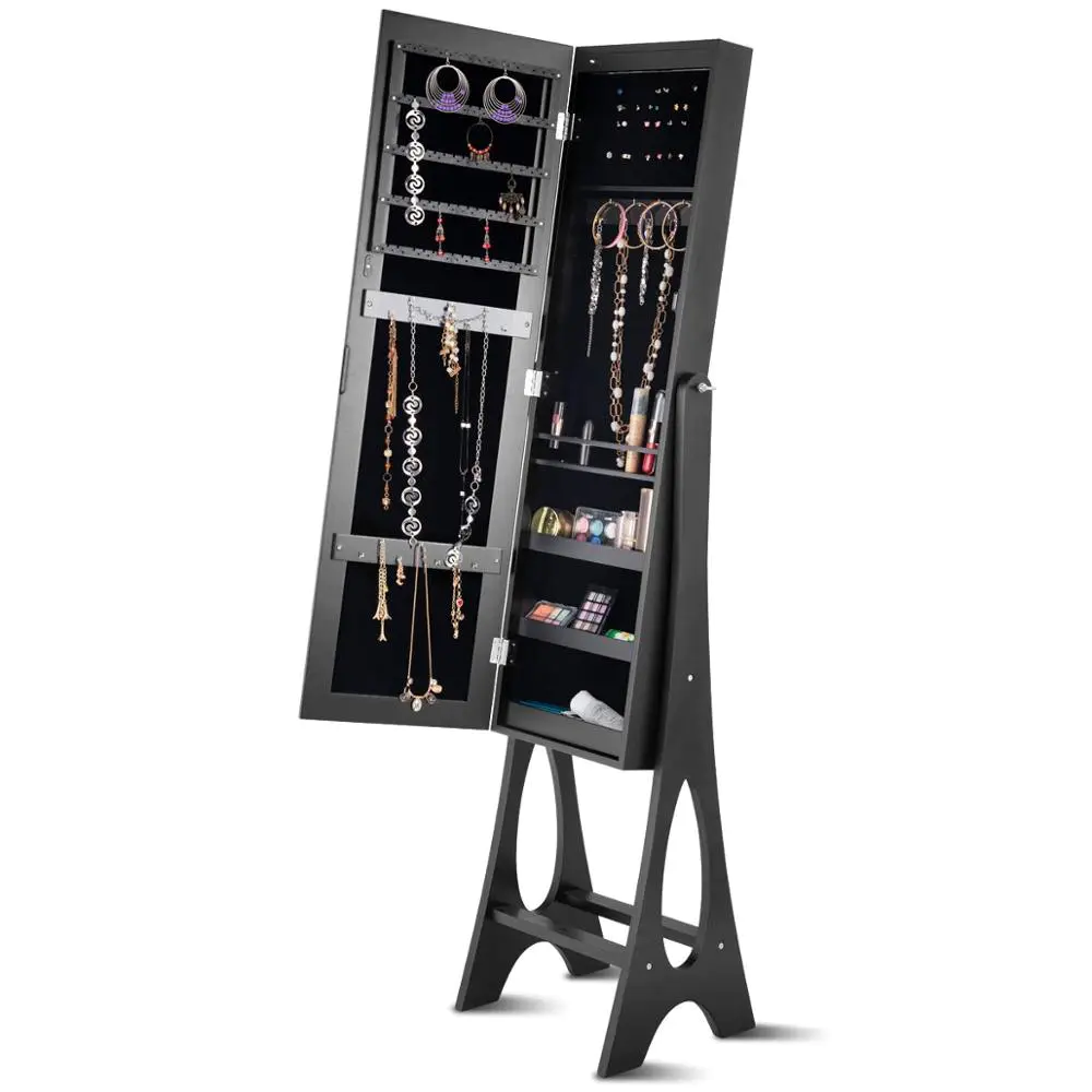 New Product Ideas Tall Large Storage Box Armoire, Standing Jewelry display Cabinets