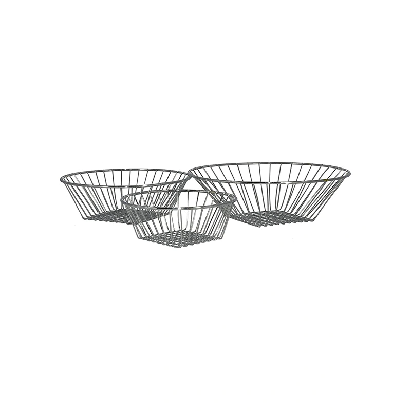 3-Tier Wire Hanging Basket, Chrome GSH357