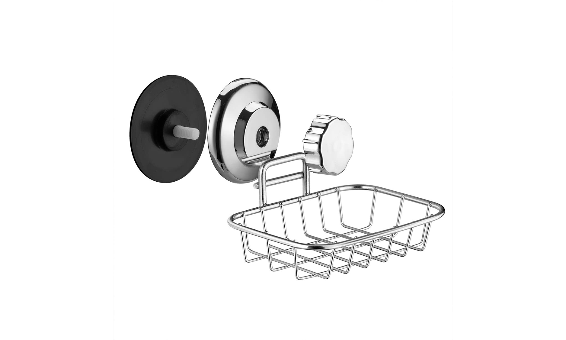 Stainless Steel Bathroom Storage Basket Double Bath Hookbath...