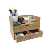 Bamboo Shelf Organizer for Desk with Drawers  GSH465