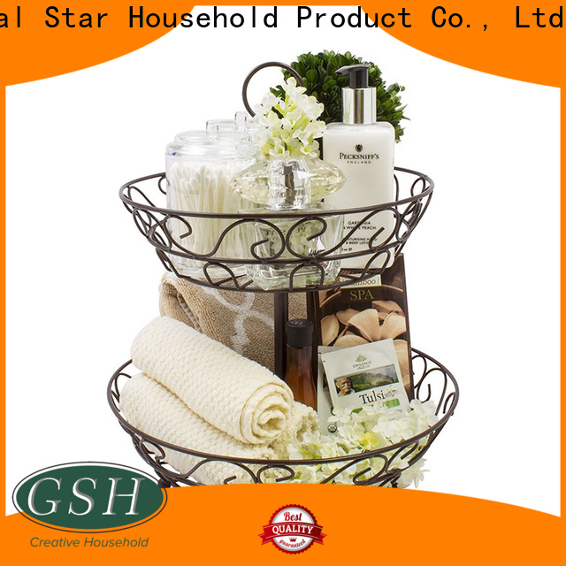 GSH stainless steel fruit basket for business