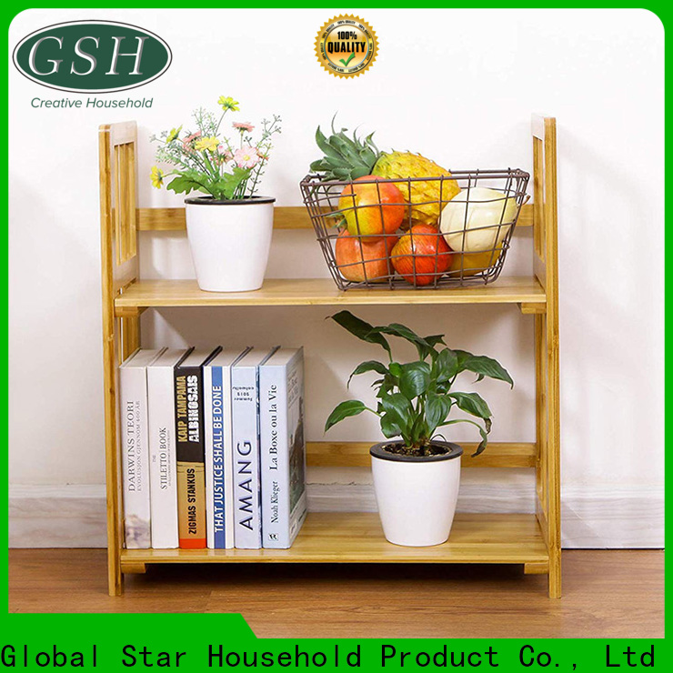 GSH New wooden shelf stand for business