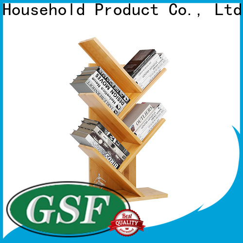 GSH Latest bamboo book rack for business