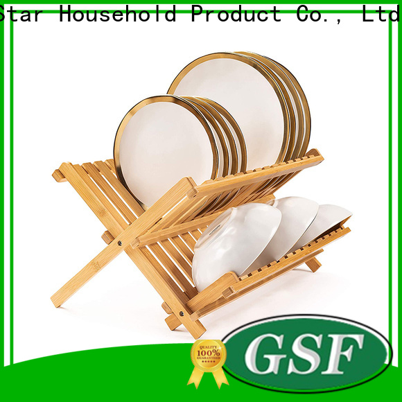 Top wooden dish rack factory