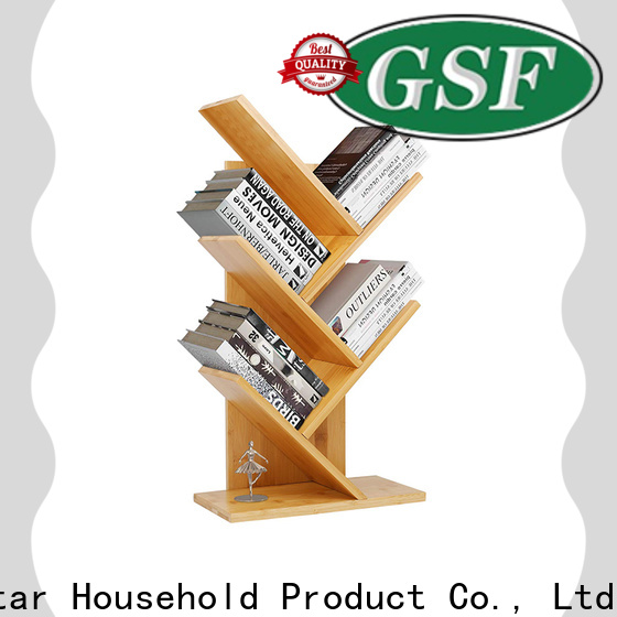 GSH New bamboo display shelf Suppliers
