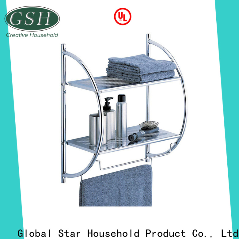 GSH Best wall mounted bathroom shelves for business