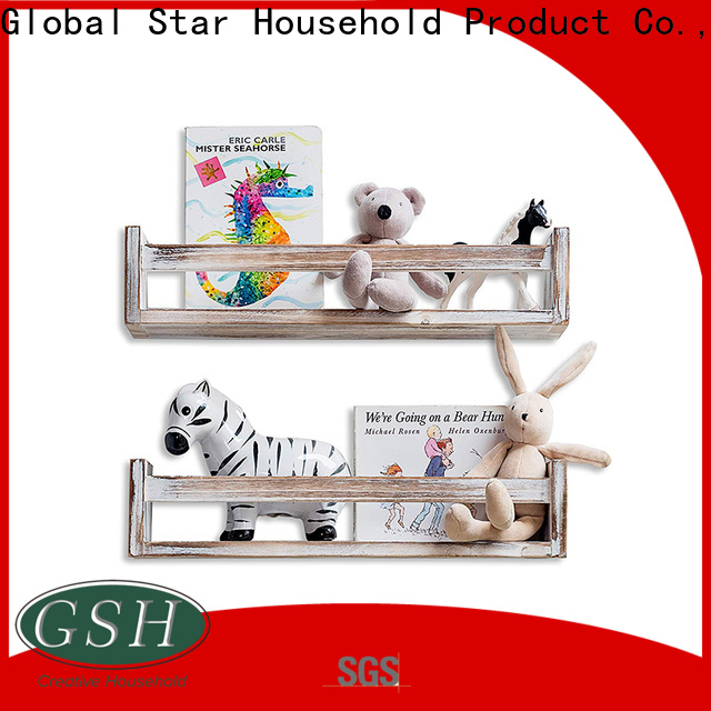 High-quality small decorative wall shelf for business