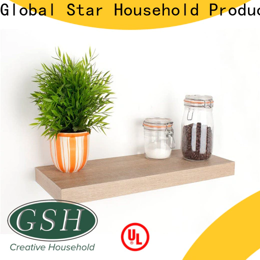 GSH wall shelf with light for business