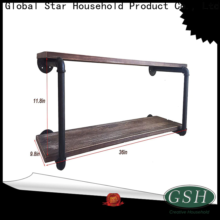 GSH Custom wood wall with shelves Suppliers