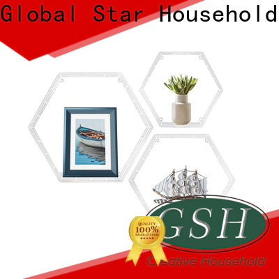 GSH Wholesale white wall display shelves company