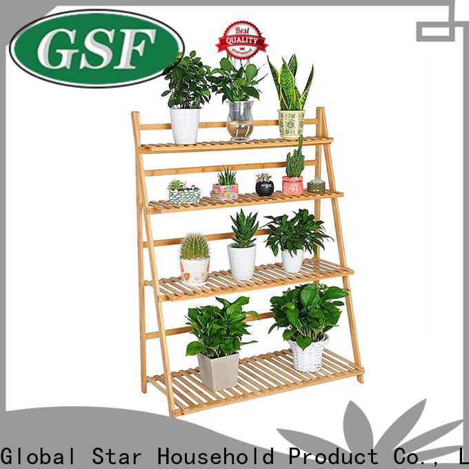 GSH bamboo three tier shelf company bulk buy