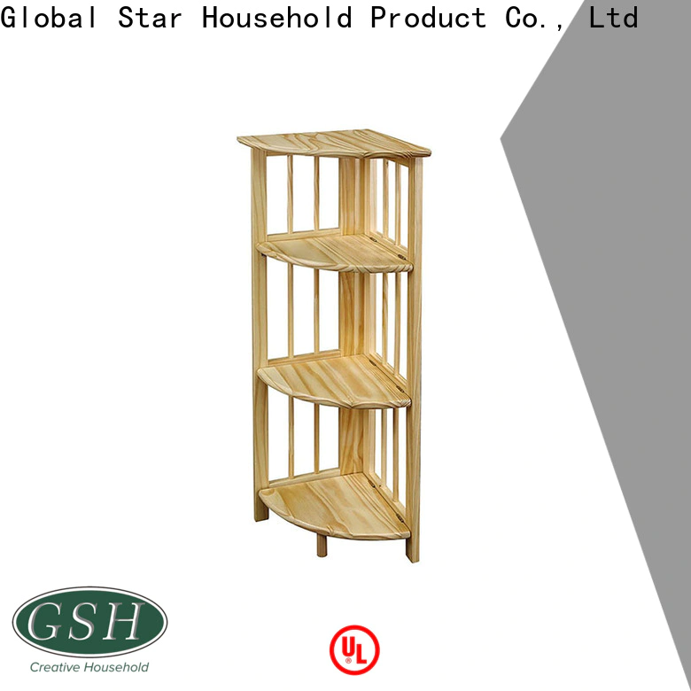GSH bamboo tiered shelves Supply bulk production
