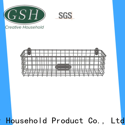 GSH stacking wire baskets for business bulk production