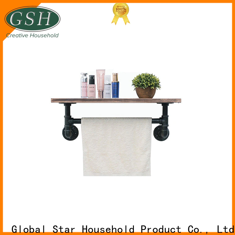 GSH High-quality wood wall shelves decorative company for promotion