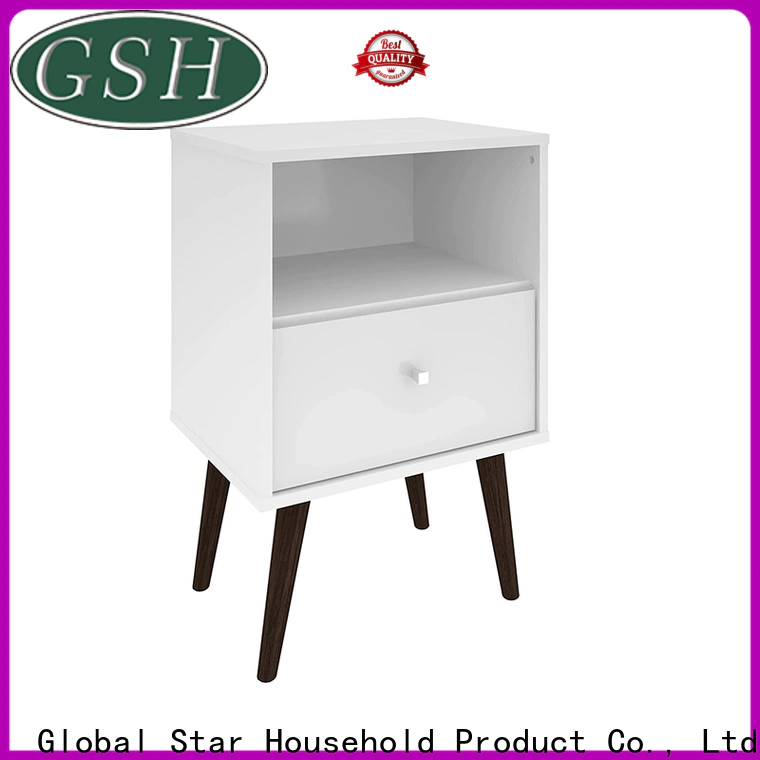 GSH Latest modern white side table manufacturers for promotion