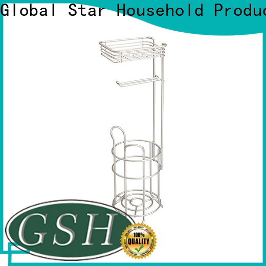 GSH chrome toilet paper stand manufacturers for promotion