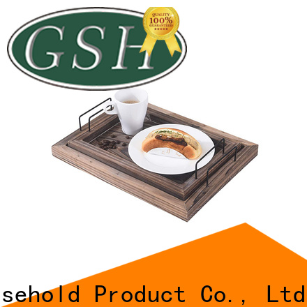 GSH wood and metal trays for business for sale