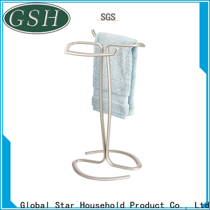 GSH standing towel rack company for promotion