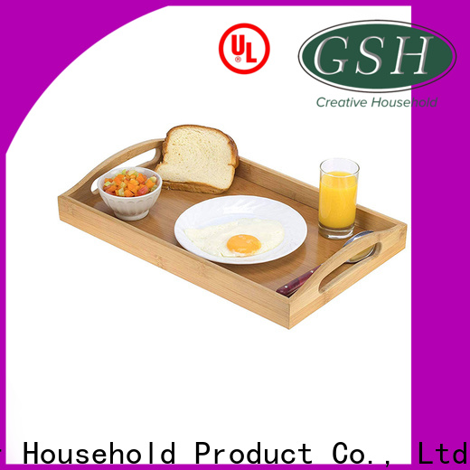 Wholesale wooden breakfast tray Supply for promotion