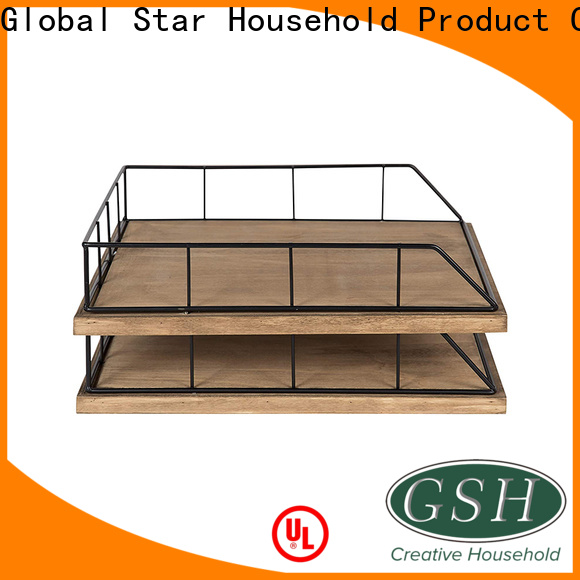GSH wood office organizer factory bulk buy