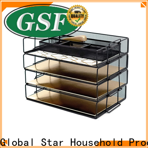 GSH Wholesale metal mesh desktop organizer manufacturers on sale