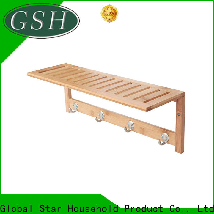 GSH Top wall mounted coat rack with shelf for business bulk production