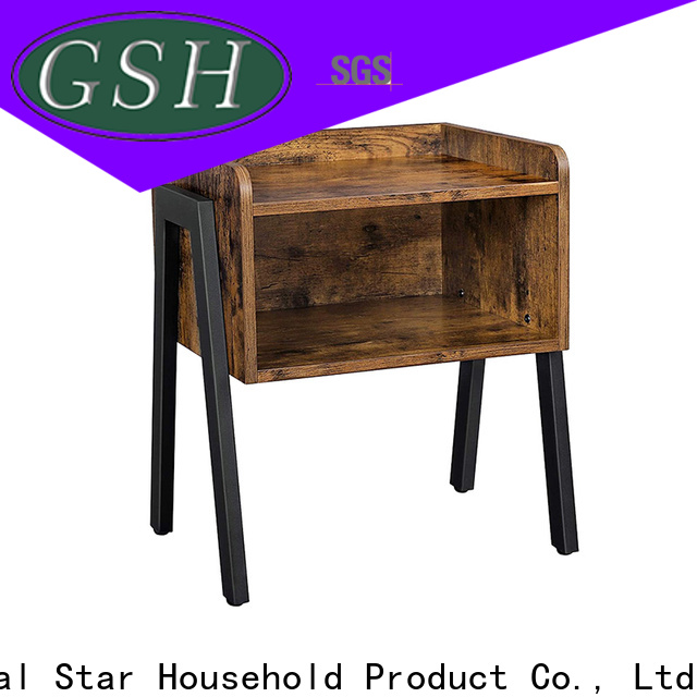 GSH High-quality light wood bedside table company for promotion