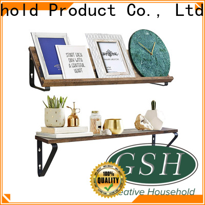 GSH New wall hung display shelves Supply for promotion