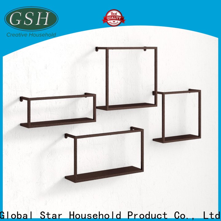 GSH High-quality white wall mounted bookshelves manufacturers for sale