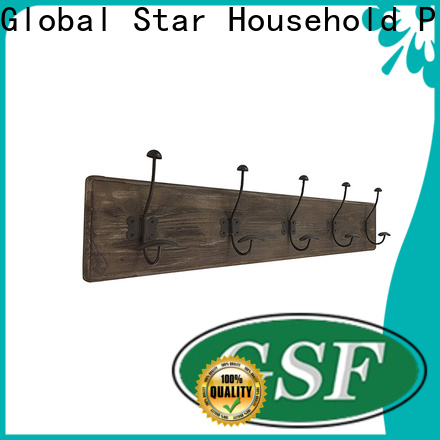 Top wall hanging coat rack shelf company for promotion