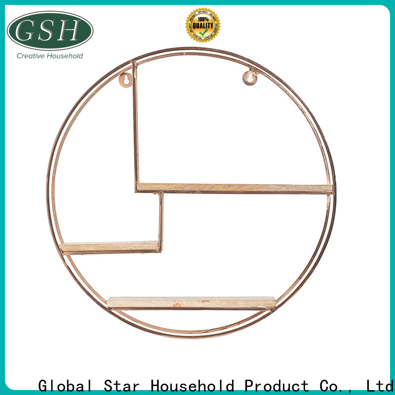 GSH Latest corner wall bookshelf company bulk production