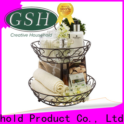 New 3 tier fruit basket stand manufacturers bulk production