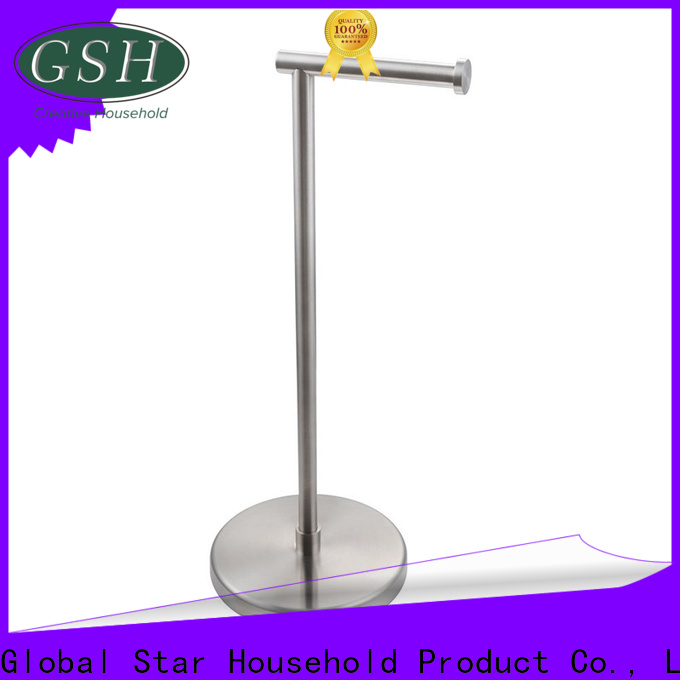 GSH Best stand alone toilet roll holder factory bulk production