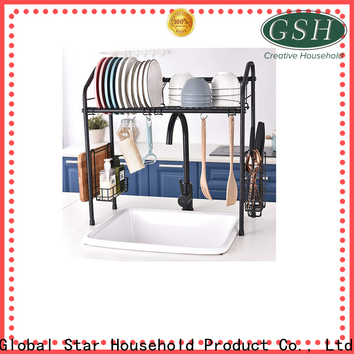 GSH Top wooden dish rack company for promotion
