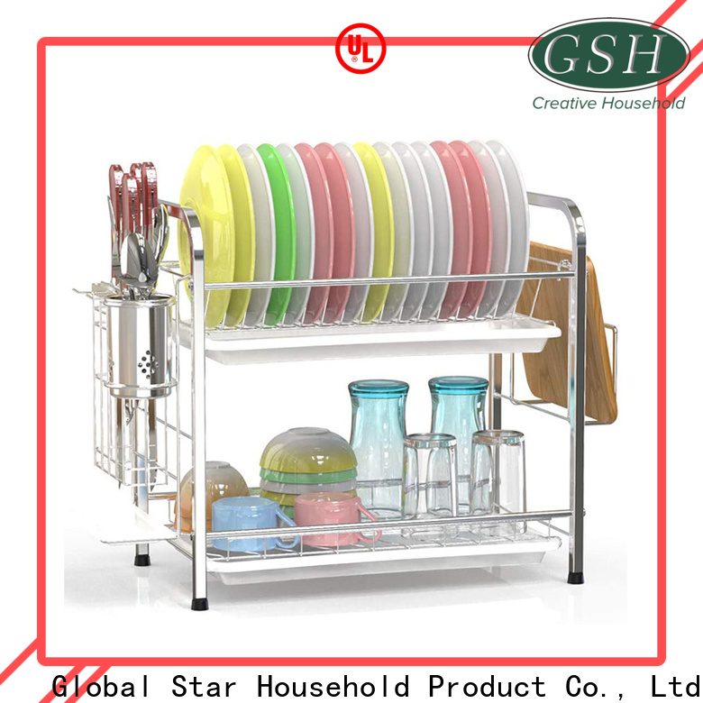 GSH foldable dish drying rack factory for sale