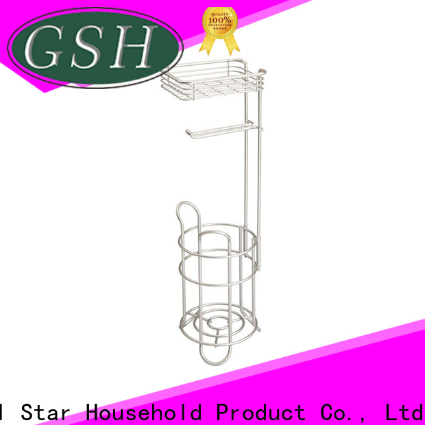GSH Wholesale chrome toilet paper stand Supply for sale