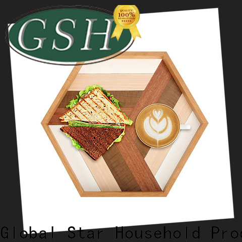 GSH wooden food trays Supply bulk buy