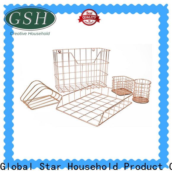 Custom wooden desktop file organizer Supply bulk production